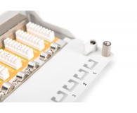 Digitus Patch panel 10 cali 12-portów RJ-45 Kat.6 ekranowany 1U komp - 1385374 - zdjęcie 4